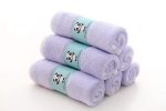 Bamboo Baby Washcloths - 2 Layer Soft Absorbent Bamboo Towel - Newborn Bath Face Towel - Natural Baby Wipes for Delicate Skin - Baby Registry as Shower(6 Pack) - Image 5